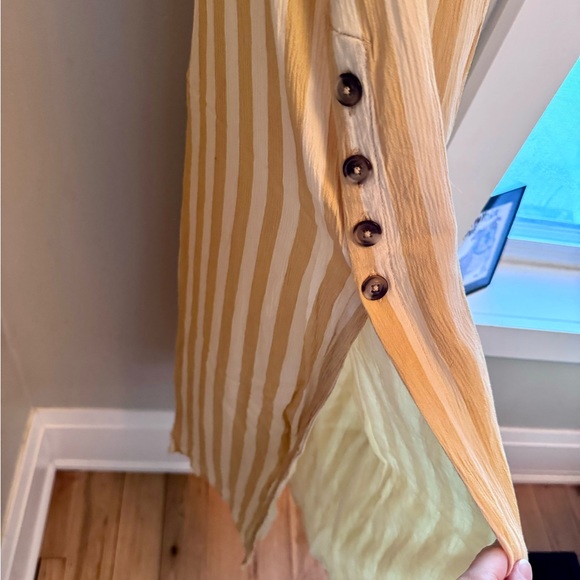 Amuse Society Midi Dress with slit size S - Picture 4 of 6